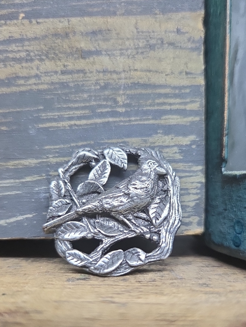 Vintage Birds And Blooms Limited Edition 1999 Brooch
